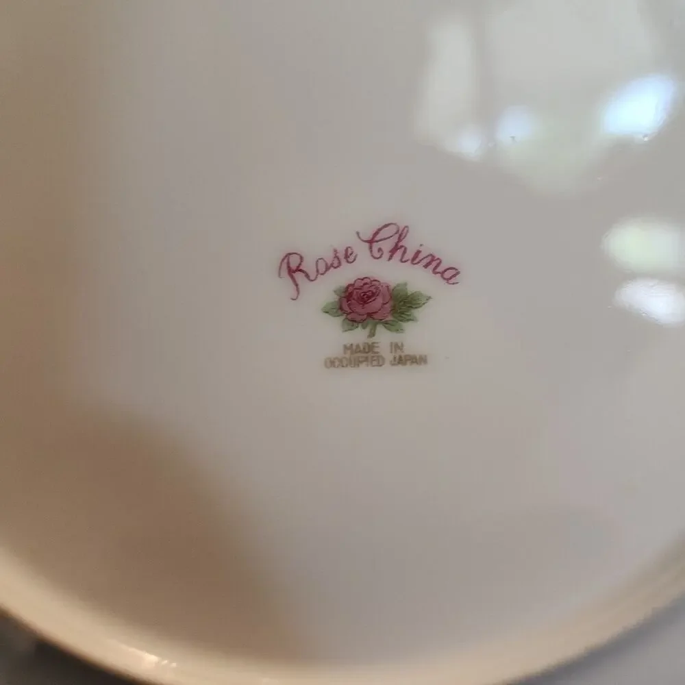 Rose China vtg rose